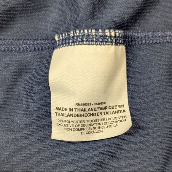 Nike Golf Dri-Fit Navy Blue Polo Shirt Size S Short Sleeve Mens Active Athletic - Picture 4 of 7